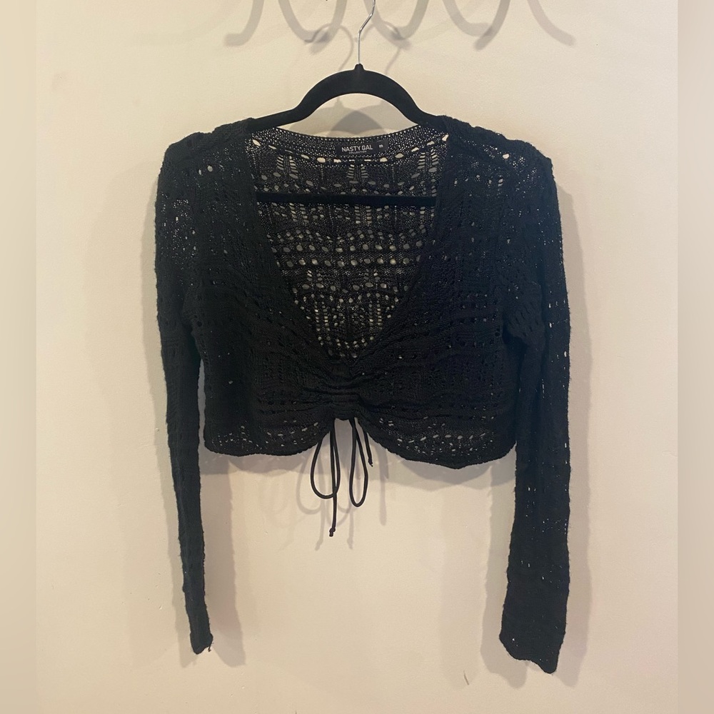 Nasty gal crotchet top